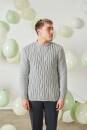 Strickset Pullover Lang Yarns LAMBSWOOL MAX mit Anleitung in garnwelt-Box