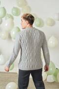 Strickset Pullover Lang Yarns LAMBSWOOL MAX mit Anleitung in garnwelt-Box S