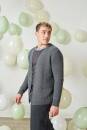 Strickset Jacke Lang Yarns LAMBSWOOL ADAM mit Anleitung in garnwelt-Box