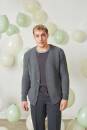 Strickset Jacke Lang Yarns LAMBSWOOL ADAM mit Anleitung in garnwelt-Box S