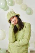 Strickset Hut Lang Yarns YOKO CHRISTA mit Anleitung in garnwelt-Box DG
