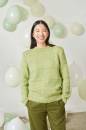 Knitting set Sweater YOKO with knitting instructions in garnwelt box in size S