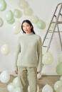 Strickset Pullover Lang Yarns MALOU LIGHT ELVIRA mit Anleitung in garnwelt-Box S-M