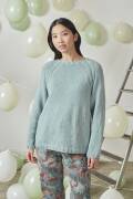 Knitting set Sweater LAMBSWOOL with knitting instructions in garnwelt box