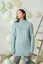 Strickset Pullover Lang Yarns LAMBSWOOL  LACE LAME GRETA mit Anleitung in garnwelt-Box