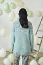 Strickset Pullover Lang Yarns LAMBSWOOL  LACE LAME GRETA mit Anleitung in garnwelt-Box