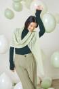 Knitting set Triangular shawl REGINA with knitting instructions in garnwelt box in size ca 66 x 194 cm