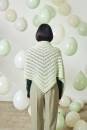 Knitting set Triangular shawl REGINA with knitting instructions in garnwelt box in size ca 66 x 194 cm