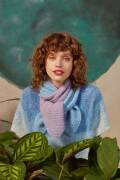 Knitting set Shawlette MOHAIR 21 with knitting...