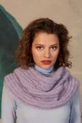 Knitting set Cowl MOHAIR 21 with knitting instructions in garnwelt box