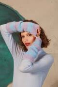 Strickset Stulpen Lang Yarns MOHAIR  SANNA mit Anleitung in garnwelt-Box
