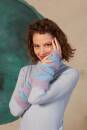 Strickset Stulpen Lang Yarns MOHAIR  SANNA mit Anleitung in garnwelt-Box