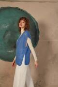 Strickset Weiter Pullunder Lang Yarns MOHAIR  CARMELA mit...