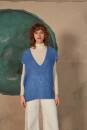Knitting set Loose-fitting vest MOHAIR 21 with knitting instructions in garnwelt box