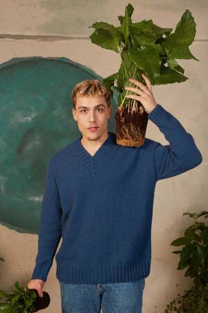 Strickset Pullover Lang Yarns YAK JACOB mit Anleitung in garnwelt-Box