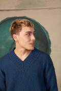 Strickset Pullover Lang Yarns YAK JACOB mit Anleitung in garnwelt-Box S