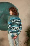 Strickset Pullover Lang Yarns ENYA LOU mit Anleitung in garnwelt-Box S