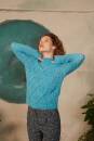 Knitting set Sweater  with knitting instructions in garnwelt box in size S