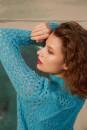 Knitting set Sweater  with knitting instructions in garnwelt box in size S