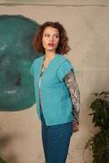Strickset Weste Lang Yarns LAMBSWOOL EVA mit Anleitung in garnwelt-Box S