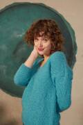 Strickset Pullover Lang Yarns LAMBSWOOL  LACE EMMA mit Anleitung in garnwelt-Box S-M