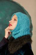 Knitting set Hood SURI ALPACA with knitting instructions in garnwelt box