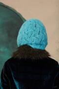 Knitting set Lacy hood SURI ALPACA with knitting instructions in garnwelt box