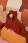 Strickset Jacke Lang Yarns SURI ALPACA MABEL mit Anleitung in garnwelt-Box S-M