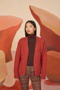 Strickset Jacke Lang Yarns YOKO DENISE mit Anleitung in garnwelt-Box S