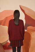 Strickset Pullover Top Down Lang Yarns ENYA BIRGIT mit Anleitung in garnwelt-Box S-M