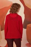 Knitting set Top down sweater MOHAIR LUXE with knitting instructions in garnwelt box