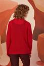 Knitting set Top down sweater MOHAIR LUXE with knitting instructions in garnwelt box