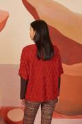 Strickset Pullover Lang Yarns ALPACA SOXX PLY ROSA mit...