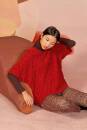 Strickset Pullover Lang Yarns ALPACA SOXX PLY ROSA mit Anleitung in garnwelt-Box S-M