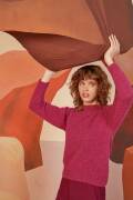 Strickset Pullover Top Down Lang Yarns MALOU LIGHT ASTRID...