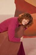 Knitting set Top down sweater MALOU LIGHT with knitting instructions in garnwelt box