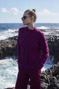 Knitting set Sweater MEMORY with knitting instructions in garnwelt box
