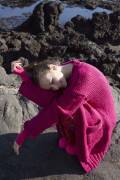 Strickset Long jacket WAD WOOLADDICTS MEMORY OCEAN LOVER mit Anleitung in garnwelt-Box