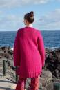 Strickset Long jacket WAD WOOLADDICTS MEMORY OCEAN LOVER mit Anleitung in garnwelt-Box