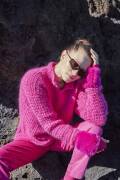 Knitting set Sweater HONOR with knitting instructions in...