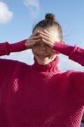 Strickset Sweater WAD WOOLADDICTS HONESTY OCEAN SONG mit Anleitung in garnwelt-Box S