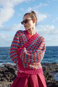 Strickset Cardigan WAD WOOLADDICTS GLORY MERMAID SOUL mit Anleitung in garnwelt-Box