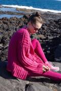Strickset Cardigan WAD WOOLADDICTS HONESTY MAKE WAVES mit Anleitung in garnwelt-Box