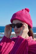 Strickset Hat WAD WOOLADDICTS HONESTY SALTY AIR mit Anleitung in garnwelt-Box
