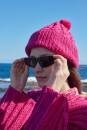Strickset Hat WAD WOOLADDICTS HONESTY SALTY AIR mit Anleitung in garnwelt-Box