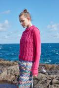Strickset Slipover WAD WOOLADDICTS GLORY AQUA SPLASH mit Anleitung in garnwelt-Box