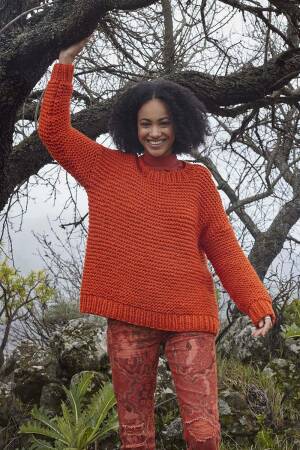 Strickset Sweater WAD WOOLADDICTS MEMORY STAND LIKE STONE mit Anleitung in garnwelt-Box S-M