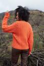 Knitting set Sweater  with knitting instructions in garnwelt box