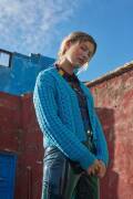 Strickset Cardigan WAD WOOLADDICTS HONESTY MAKE PEACE mit Anleitung in garnwelt-Box S