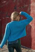 Strickset Cardigan WAD WOOLADDICTS HONESTY MAKE PEACE mit Anleitung in garnwelt-Box S